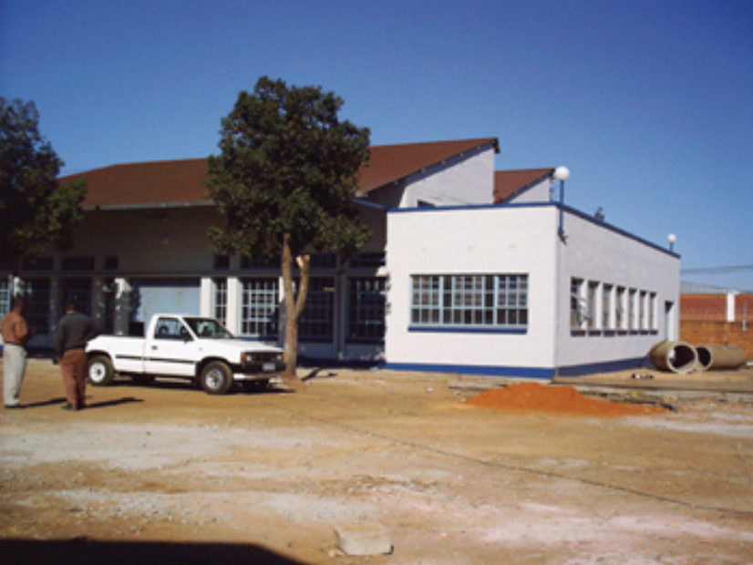 Refurbishment of existing bus garage, Daveton